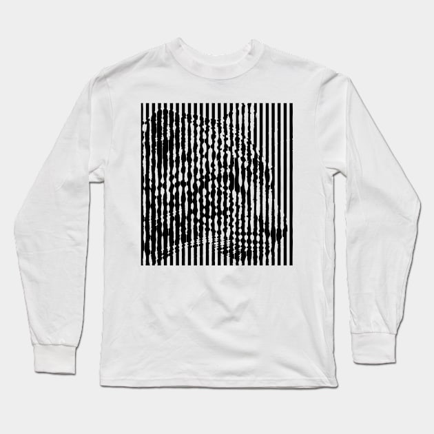 Leopard Close-up Anamorphic Pop Art Long Sleeve T-Shirt by scotch